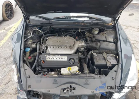 2006 Honda Accord 3.0 Ex из США, поврежденный, VIN 1HGCM66876A020302